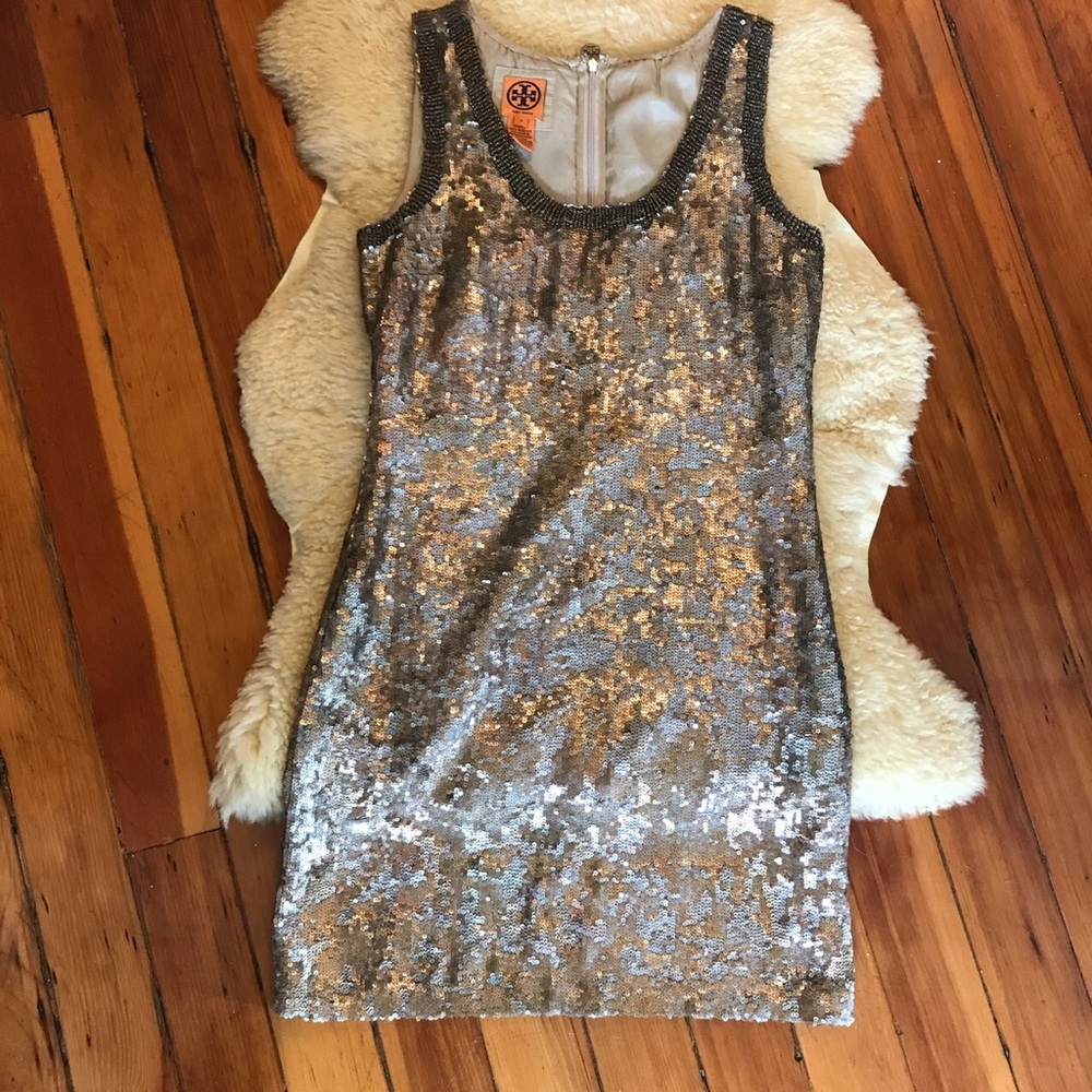 Tory Burch sequin dress!